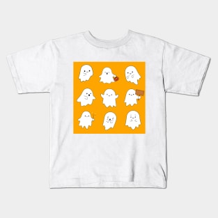 Halloween Ghost Kids T-Shirt